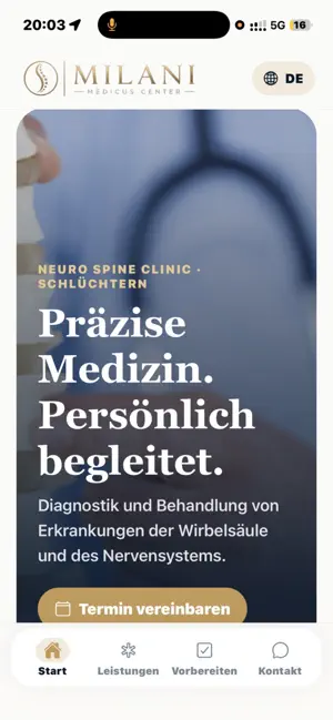 Milani Medicus Center screenshot 1