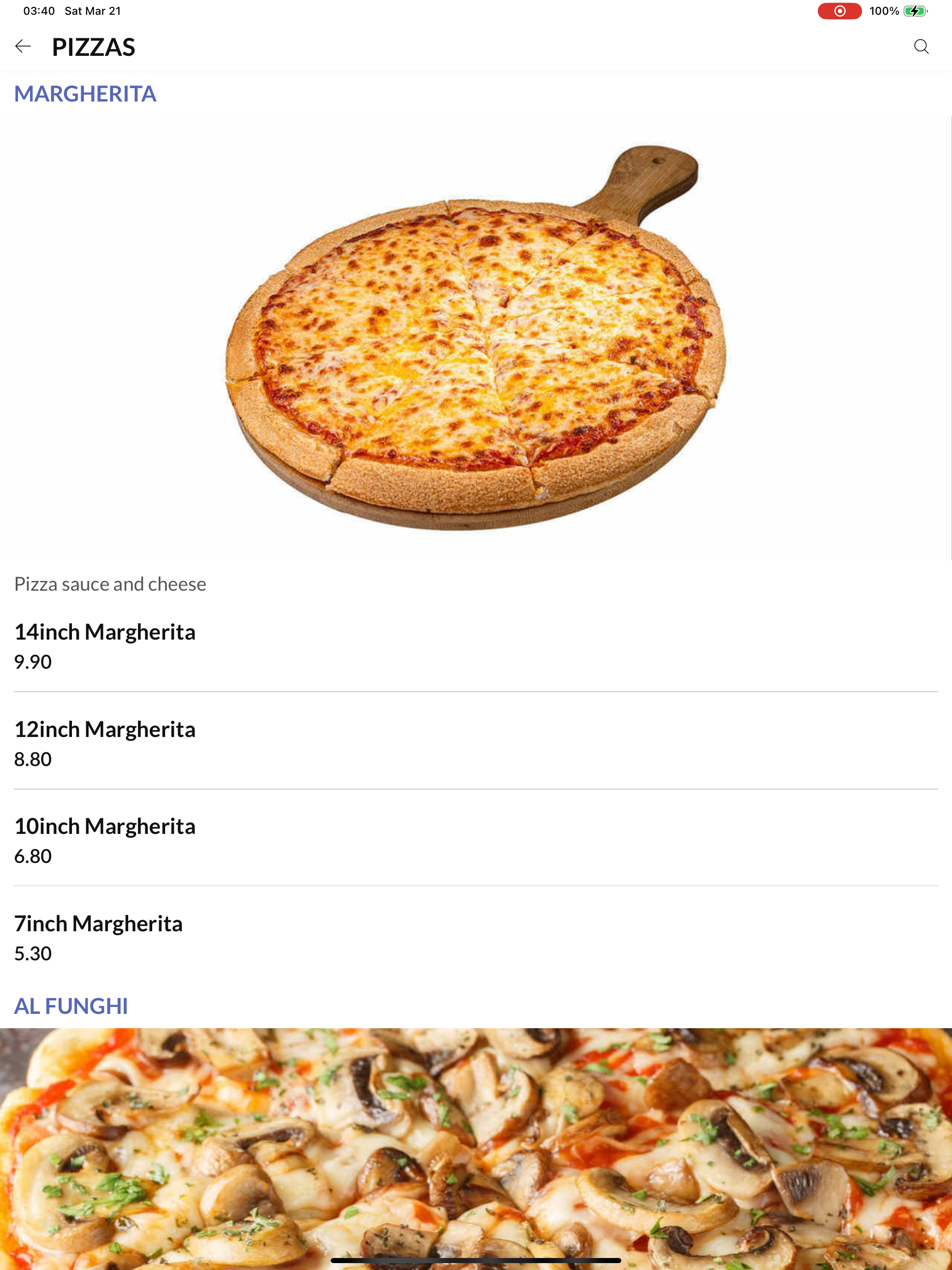 Elite Pizza Hot.