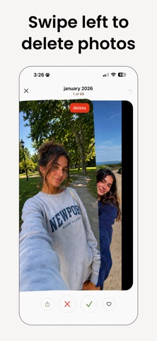 makeroom: photo cleaner iPhone screenshot