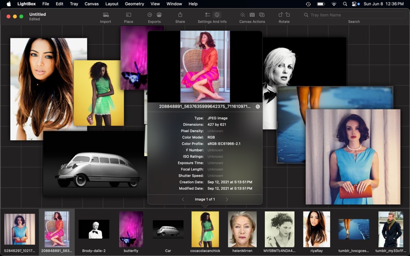 Lightbox PX screenshot