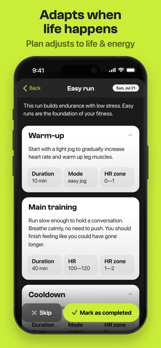 Mara: Running Coach Screenshot 4 of 5