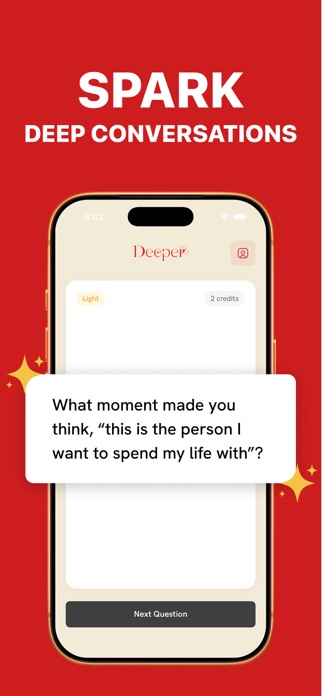 Relationship Questions: Deeper Screenshot 2 of 4