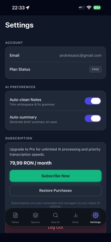 EchoNote AI Screenshot 7 of 8