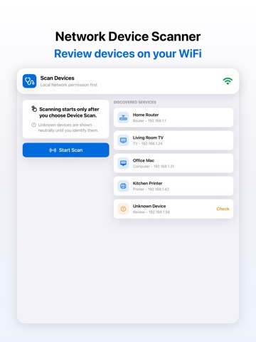 WiFi Doctor: Speed Test iPad screenshot