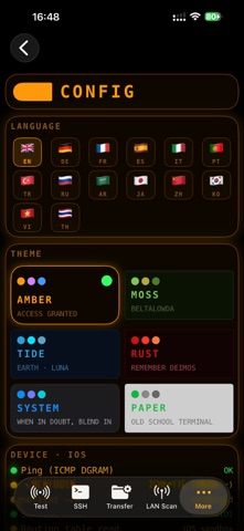 GeekNetTool iPhone screenshot