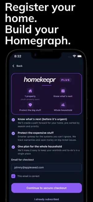 Homekeepr, Inc. screenshot 2