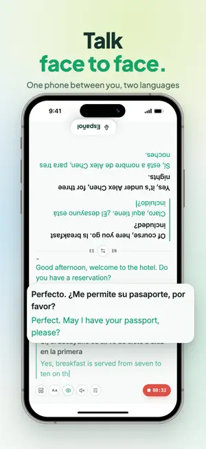 MirrorCaption: Interpreter AI screenshot 2