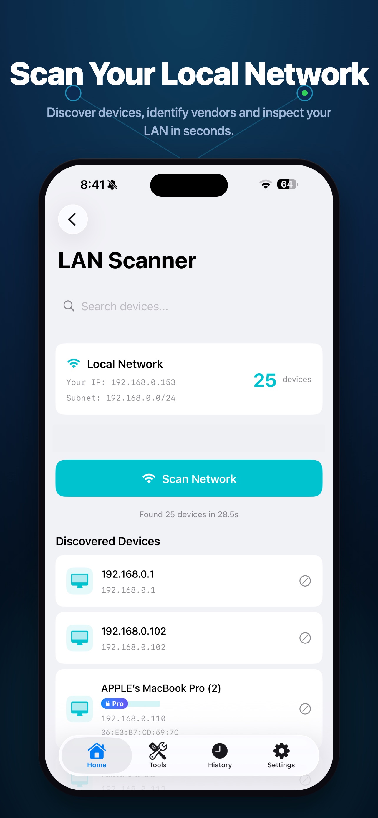 Screenshot 4 of Network Scanner: Net Inspector