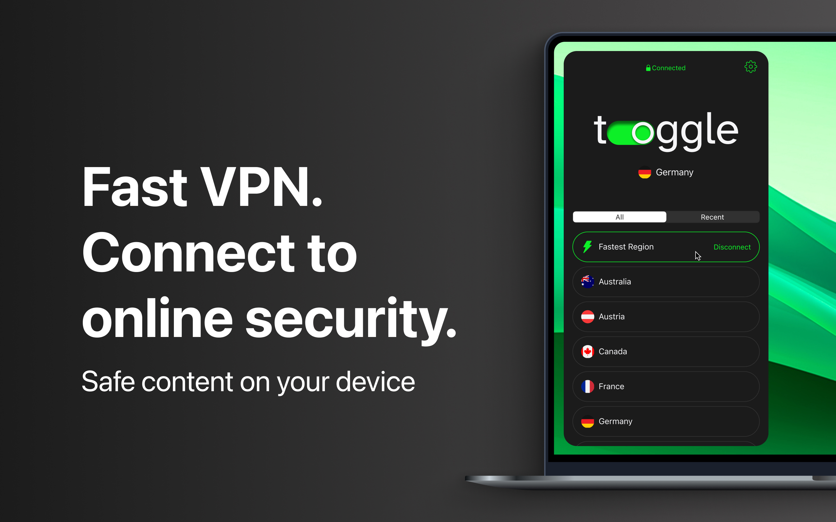 Toggle VPN for Secure Internet