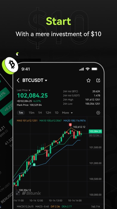 Bitunix : Crypto & BTC Trading Screenshot