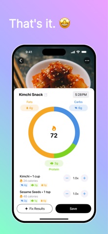Cranberry: AI Calorie Tracker screenshot