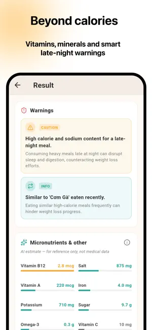 Calo AI: Calorie Scanner screenshot 4