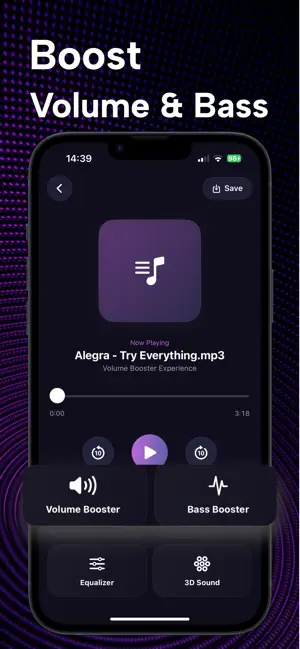 Super Volume Up: Bass Booster screenshot 2