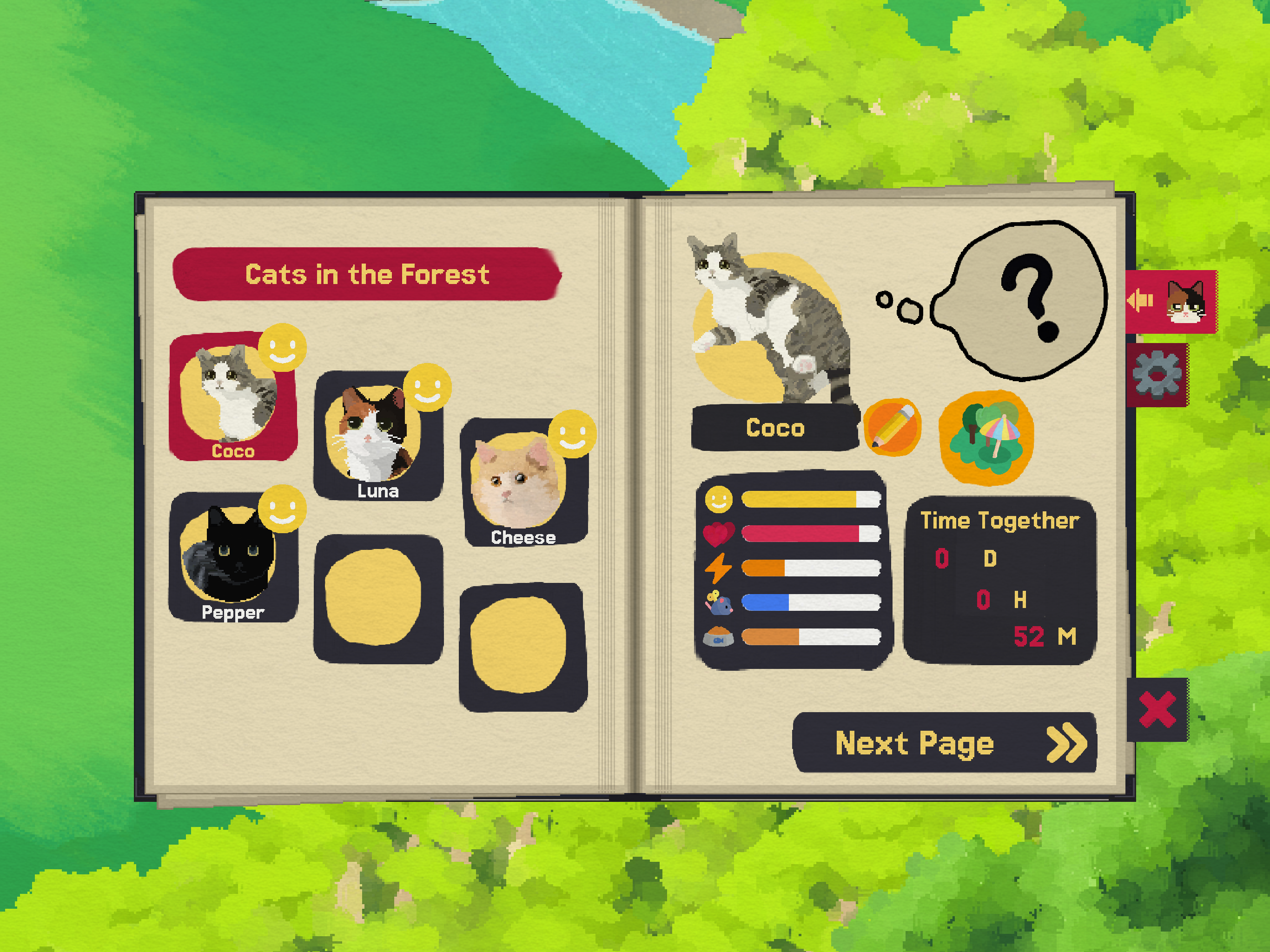 Cat Forest : Relaxing Life Sim screenshot 12