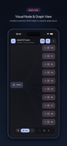 JSON Tools - View Edit iPhone screenshot