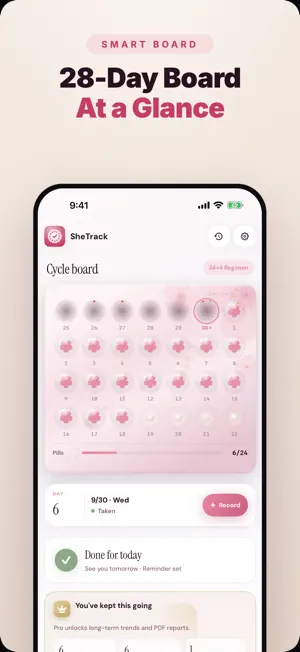 SheTrack: Birth Control Pill screenshot 2