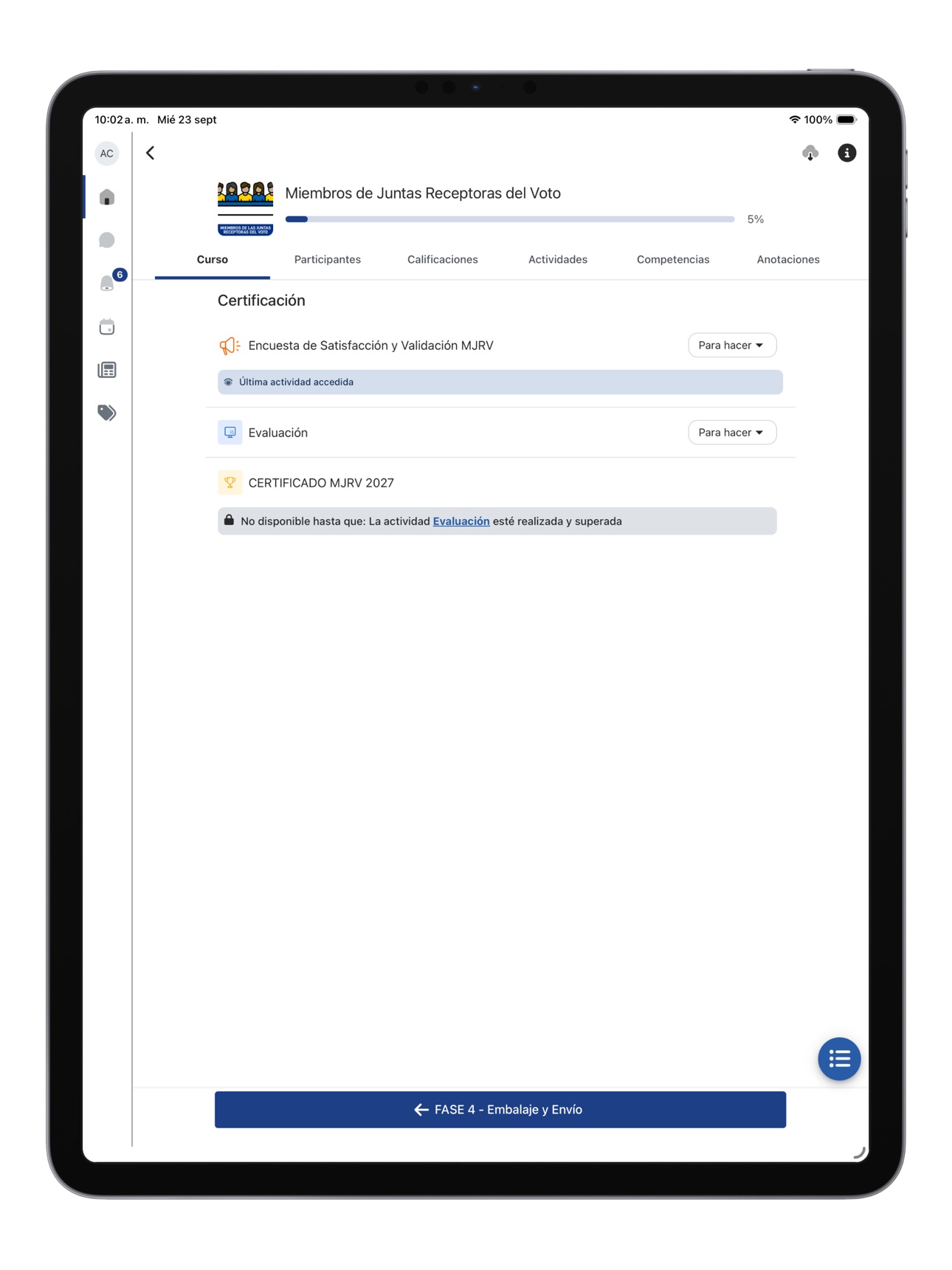 Screenshot 5 of CNE Capacitaciones