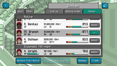 Pixel Pro Baseball Screenshot