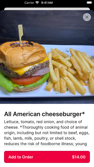 App screenshot
