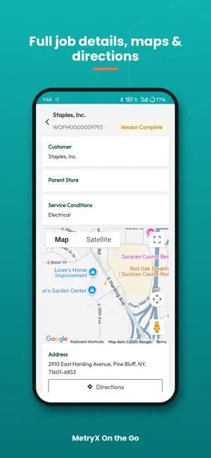MetryX On the Go screenshot 1