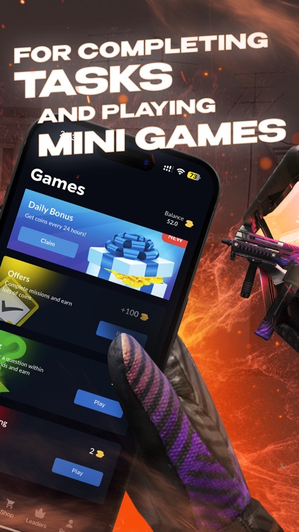 Skins Farm - голда и скины