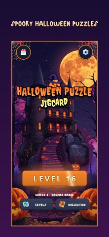 Halloween Puzzle - JigCard screenshot 1