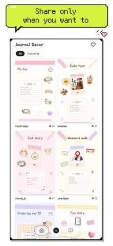 Journal Decor: Sticker Diary Screenshot 3 of 6