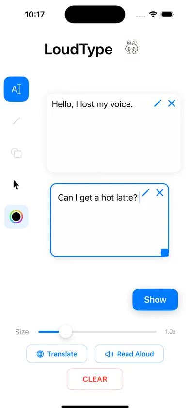 LoudTypeII screenshot 4