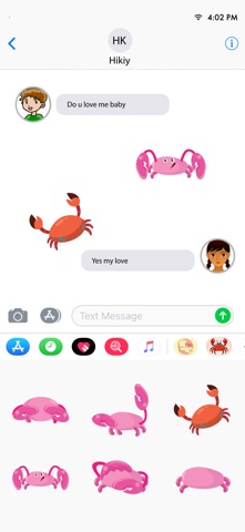 Animated Crab Emoji Screenshot 4 of 4