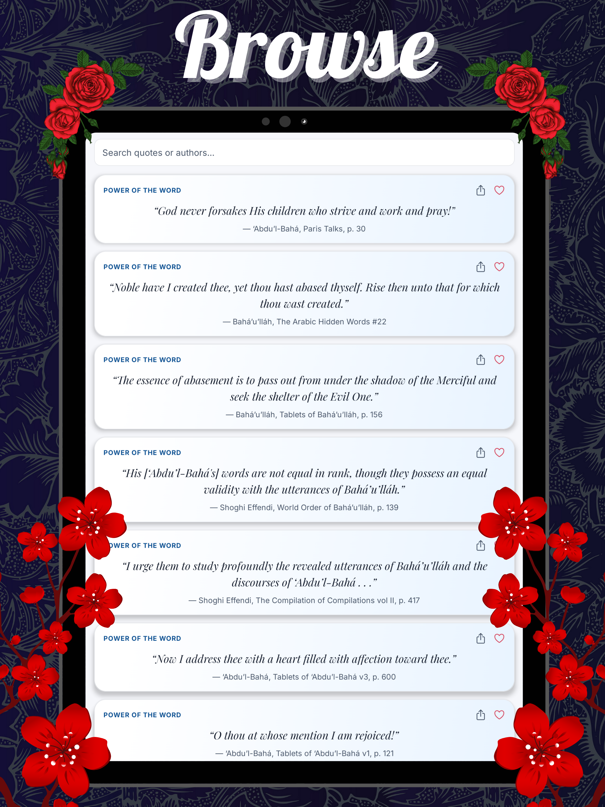 Power of the Word