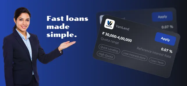 VaniLend-loan app&instant loan iPhone screenshot 1