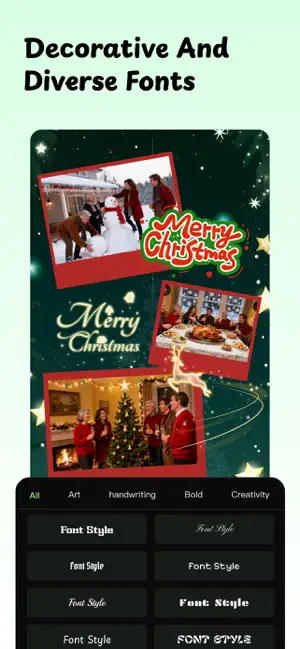 PhotoGrid Collage Maker Staril iPhone screenshot 3