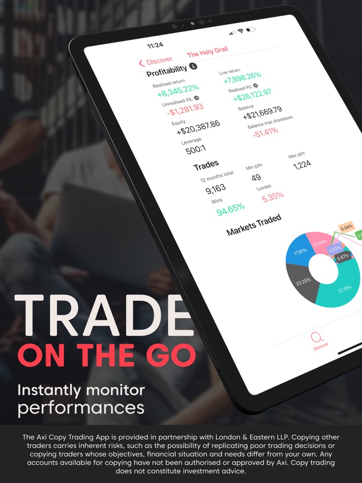 #4. Axi Copy Trading (iOS) 由: AxiCorp Financial Services Pty Ltd.