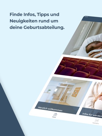 Geburtenbegleiter iPad screenshot