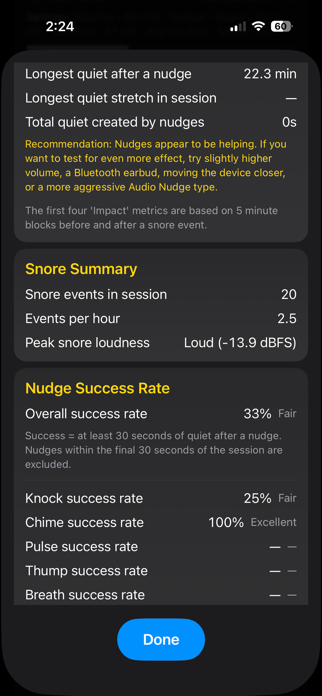 SnoreStop Screenshot 6 of 7