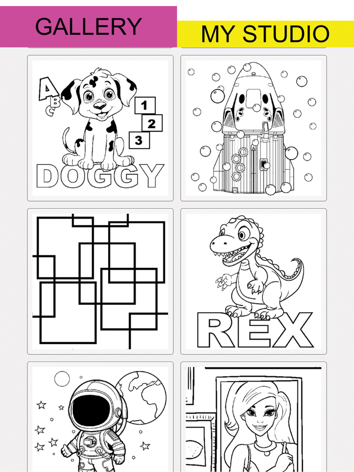 Nana Anas Playhouse Coloring