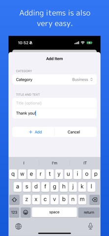 CopyAndPaste Manager screenshot