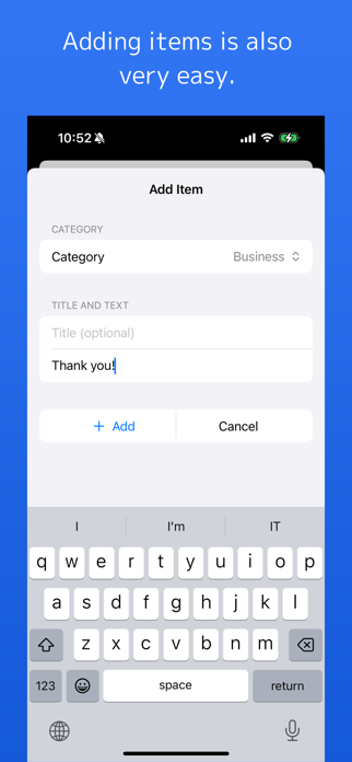 CopyAndPaste Manager Screenshot 2 of 4