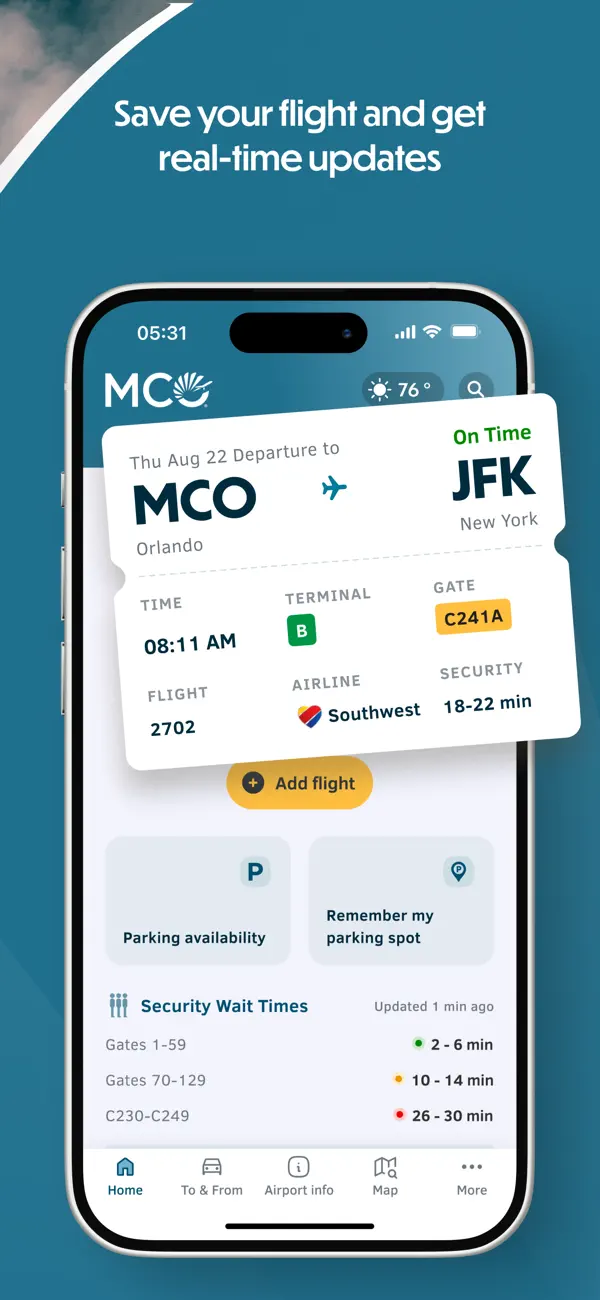Screenshot #2 pour Orlando MCO