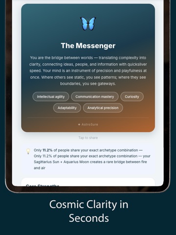 Astrosure.ai iPad screenshot