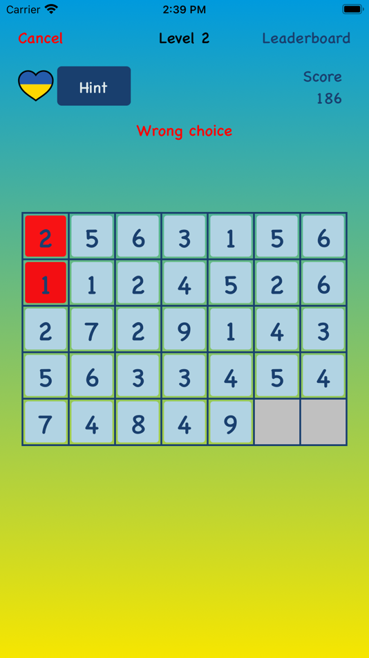 #6. 1to99: number puzzle (macOS) 由: Hanna Kotova