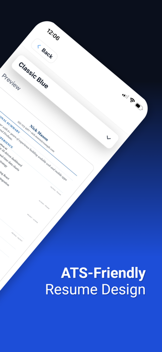 Elevate Resume Builder Screenshot 2 of 8