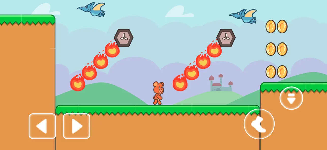 Screenshot #1 pour Super Bear Toon:Dinos World