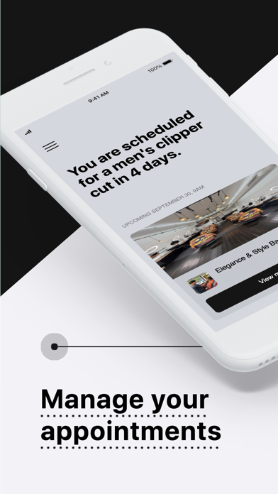 Elegance & Style Barber Lounge iPhone screenshot 2 - Lifestyle app