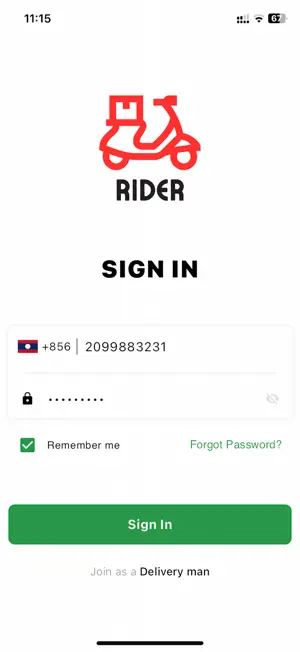 Bento Delivery Rider screenshot 1