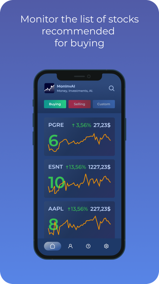 #3. MonInvAI: Stock Screener (iOS) 由: AG Software, LLC