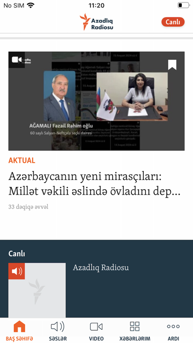 AzadlıqRadiosu Screenshot