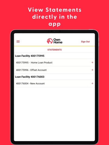 Own Home Mobile Access iPad screenshot