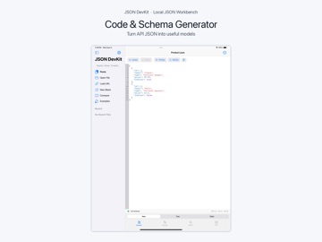 JSON DevKit Editor iPad screenshot 4