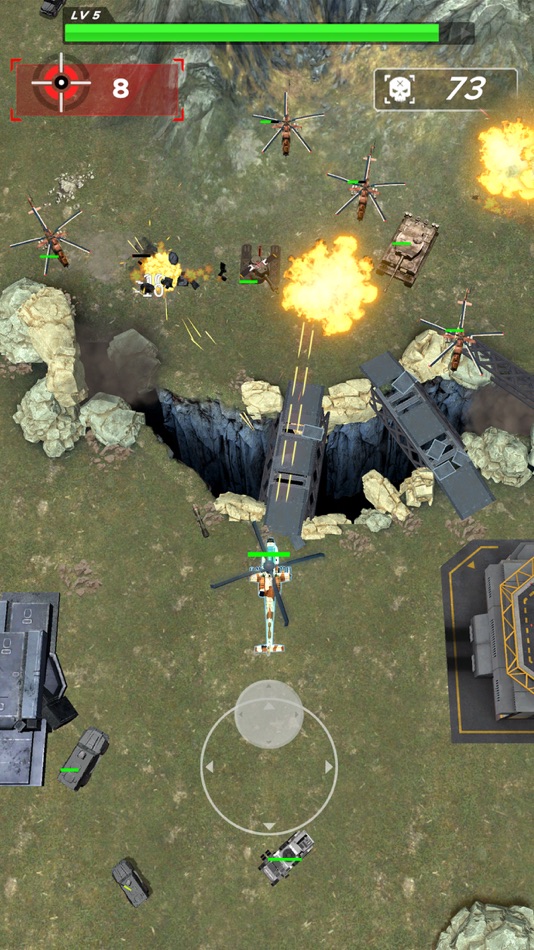 #1. Helicopter Survivors (iOS) 由: Huy To Duy
